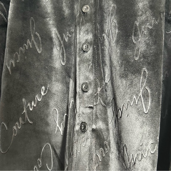 Juicy Couture Black Velour set - Picture 3 of 4